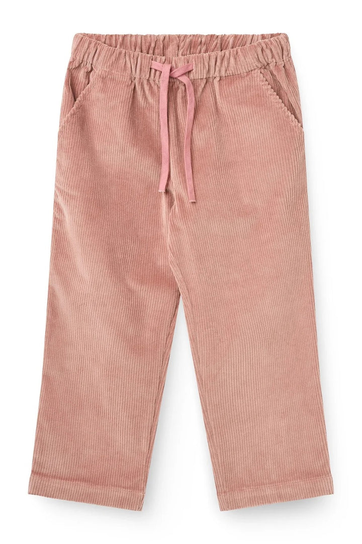 CORDUROY PANT W. ADJ. WAIST  Winter Rose