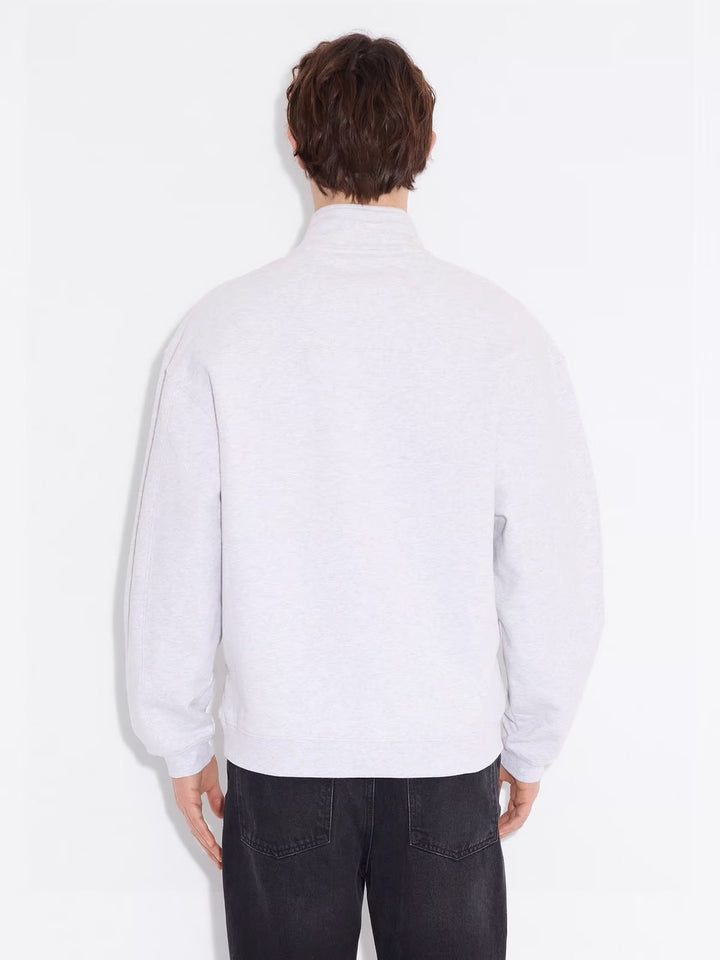 M. Mezzanine Half Zip  Lt. Grey Mix