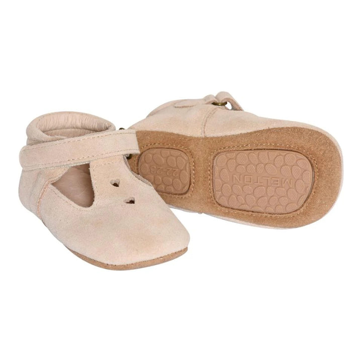 MARY JANE LEATHER SLIPPERS  Oxford Tan
