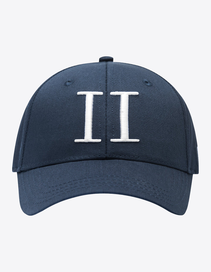 ENCORE ORGANIC BASEBALL CAP  Dark Navy/White