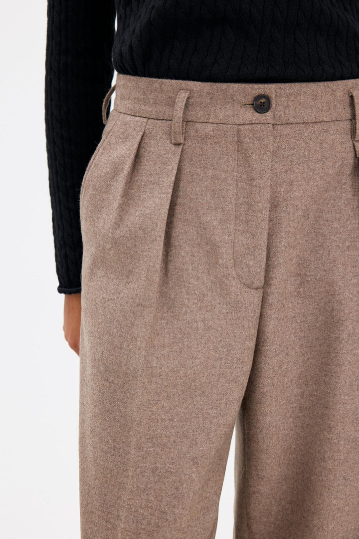 paloma flannel trousers  Driftwood