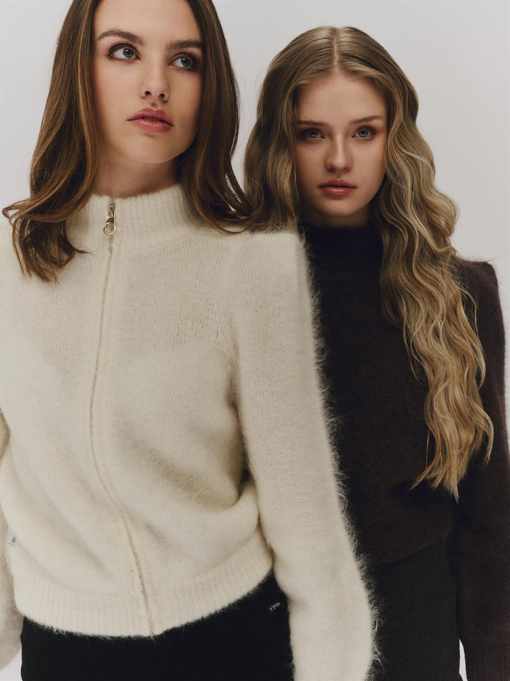 Venja Chunky Sweater  Bright White