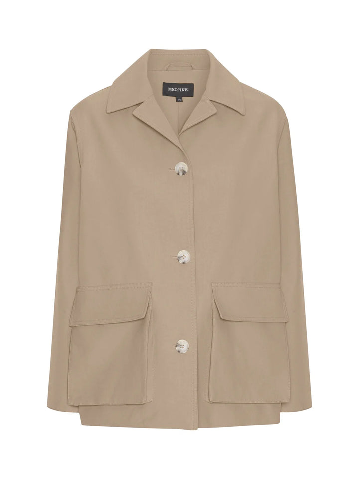 GIGI CANVAS JACKET  Beige