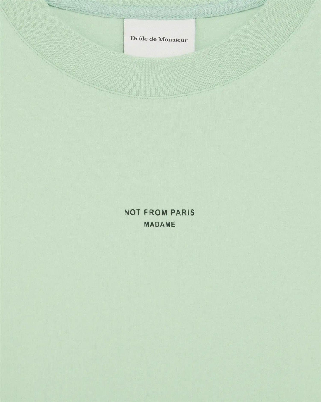 Le T-Shirt Slogan Classique  Light Green