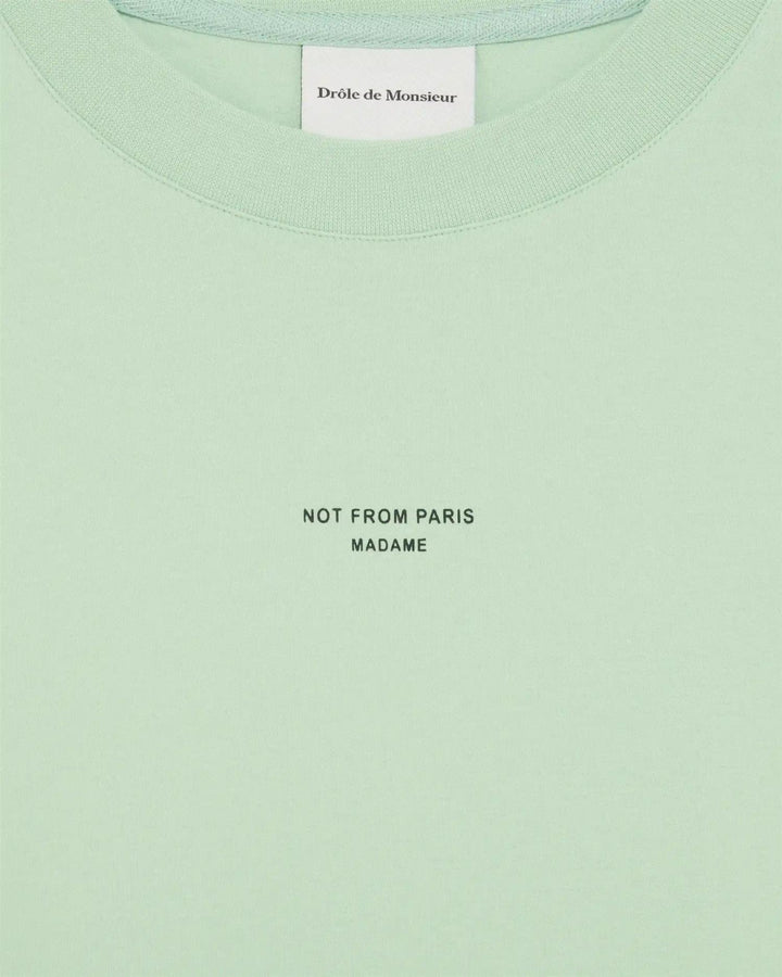 Le T-Shirt Slogan Classique  Light Green