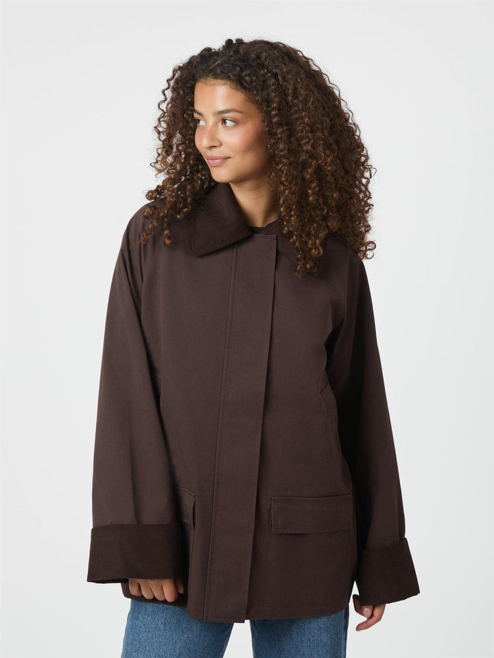 Anastacia Cord Jacket  Brown