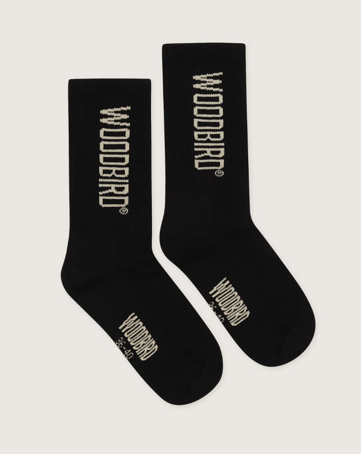 WBTennis logo socks  Svart