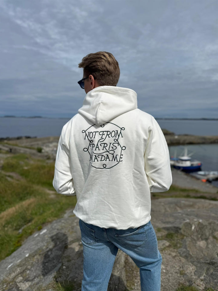 Le Hoodie Slogan Tresses  Off White