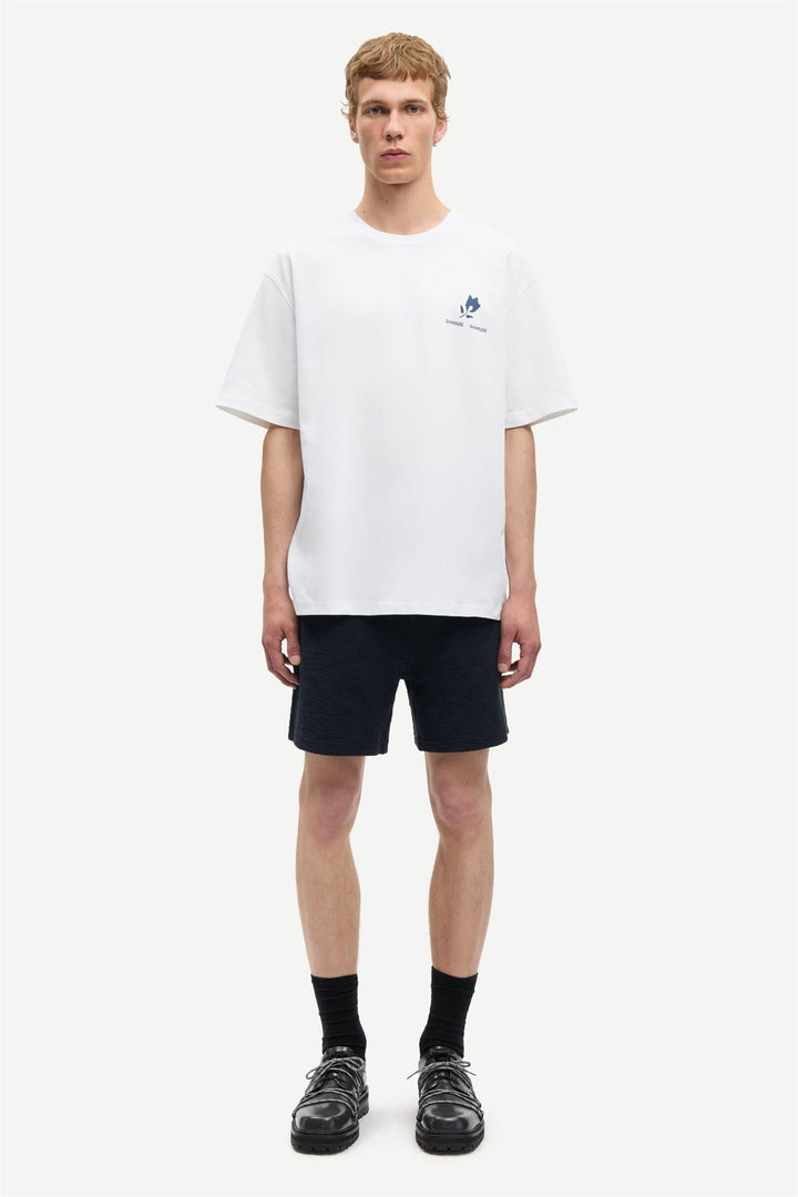 Sacohen T-Shirt  Blue Stamp