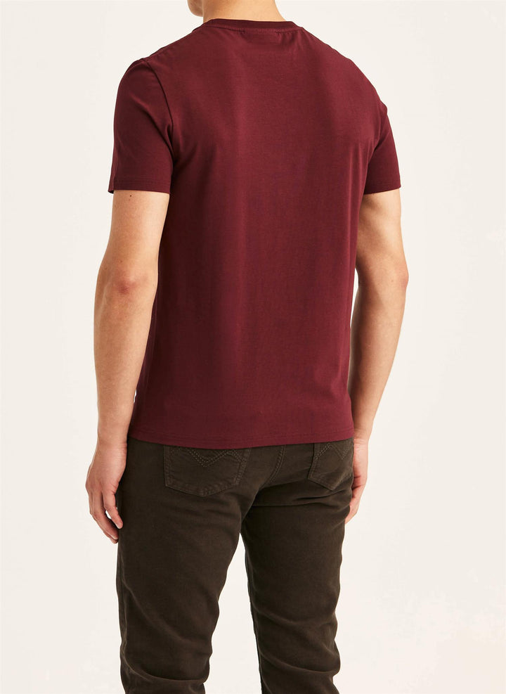 James Tee  Wine Red