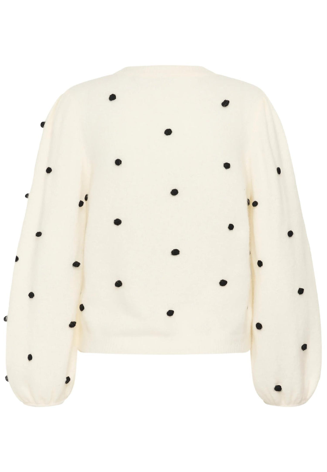 GZALPHA DOT PULLOVER  Ivory