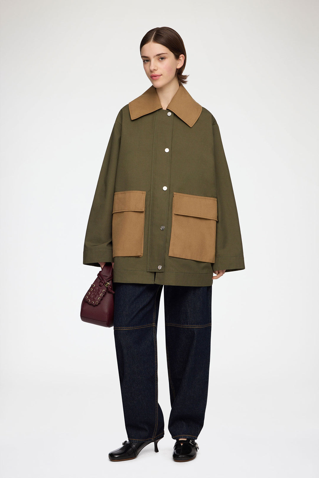 Workwear Canvas Jacket  Military Olive