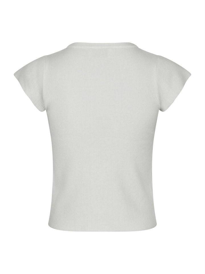 Tirra Knit Tee  Off White