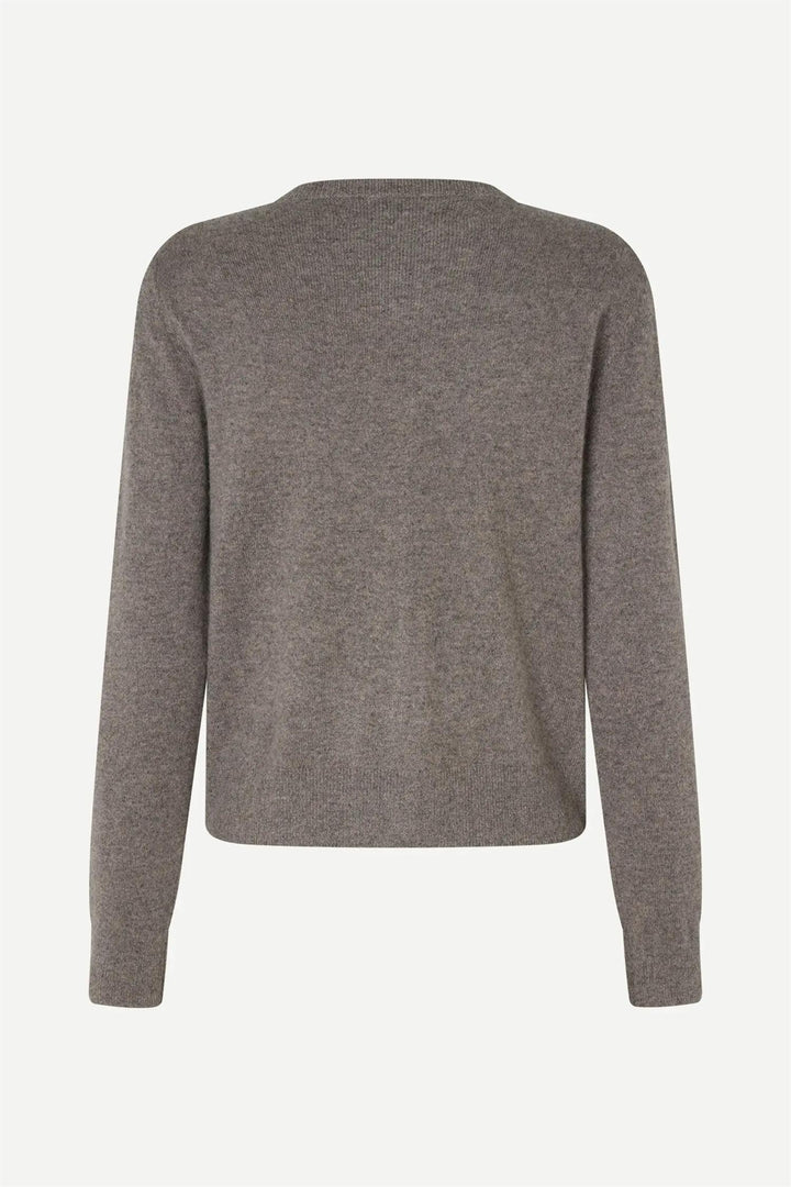 Saboston Cardigan 6304  Grey Blue Mel.