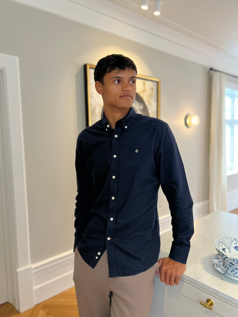 OXFORD BUTTON DOWN  Navy