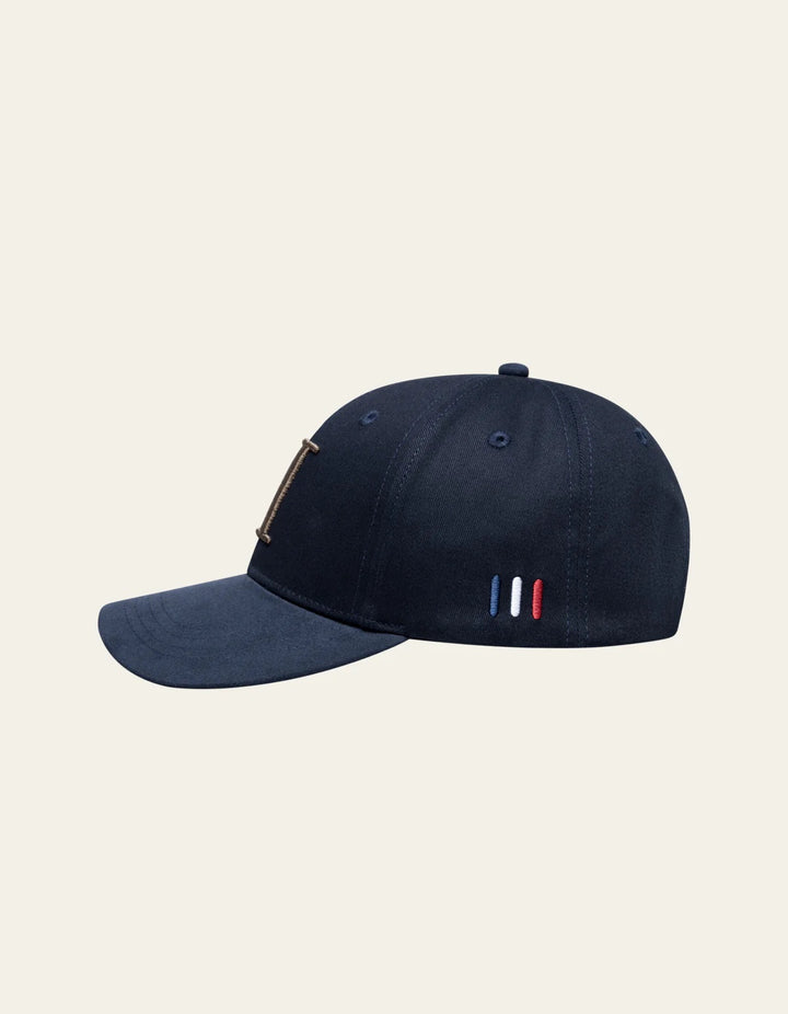 Baseball Cap Suede II  Dark Navy/Mountain Grey