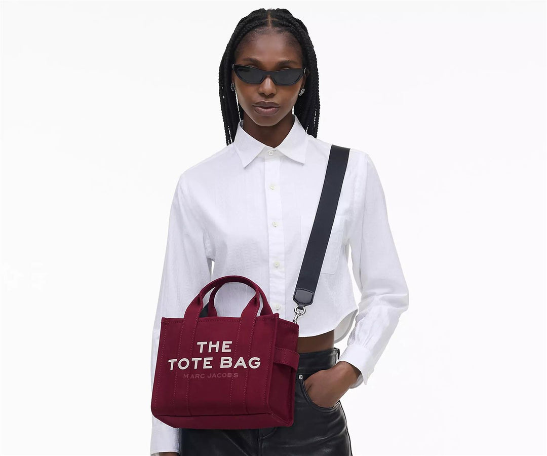 THE SMALL TOTE  Oxblood