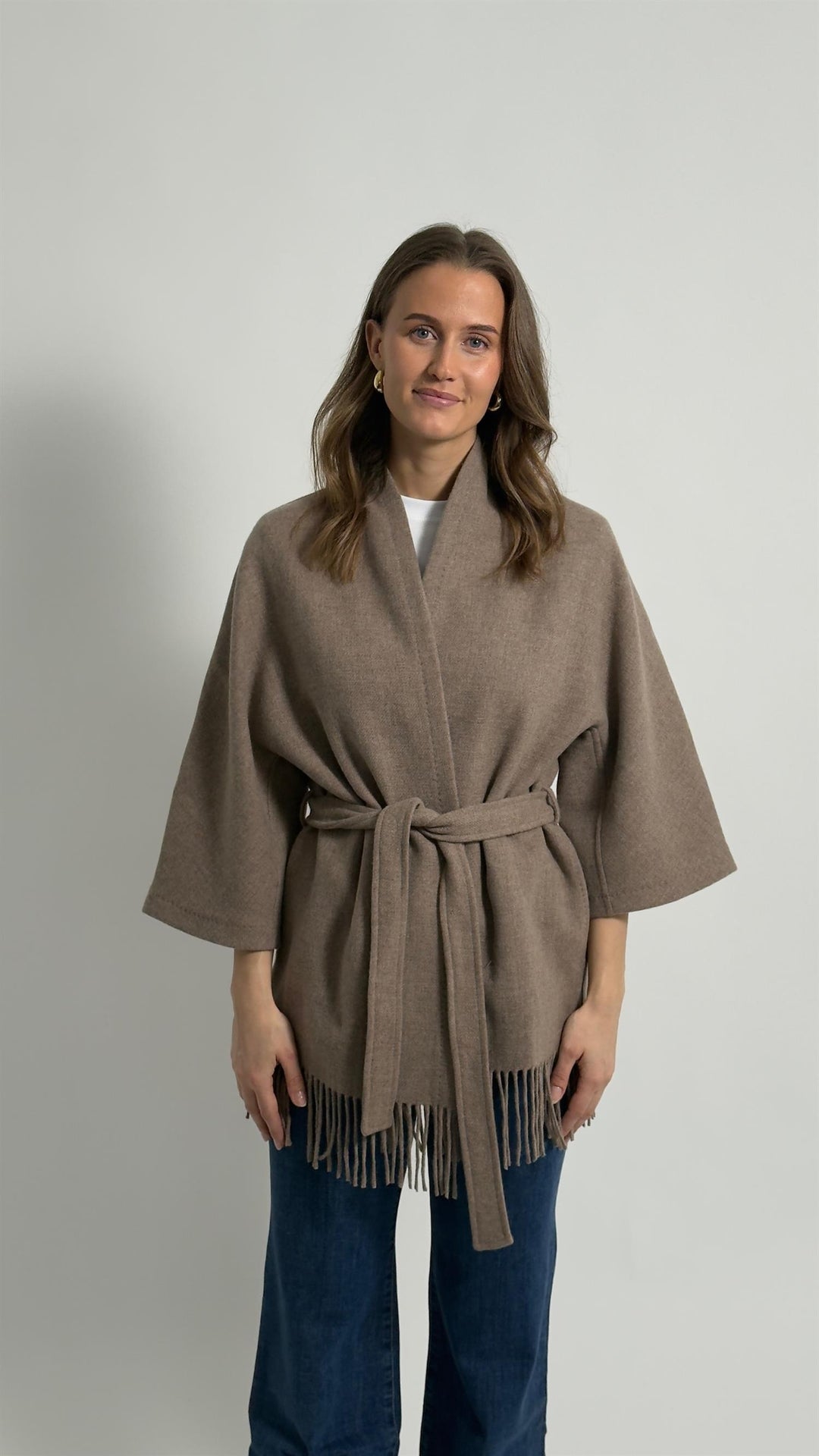 Akila Lambswool Jacket  Desert