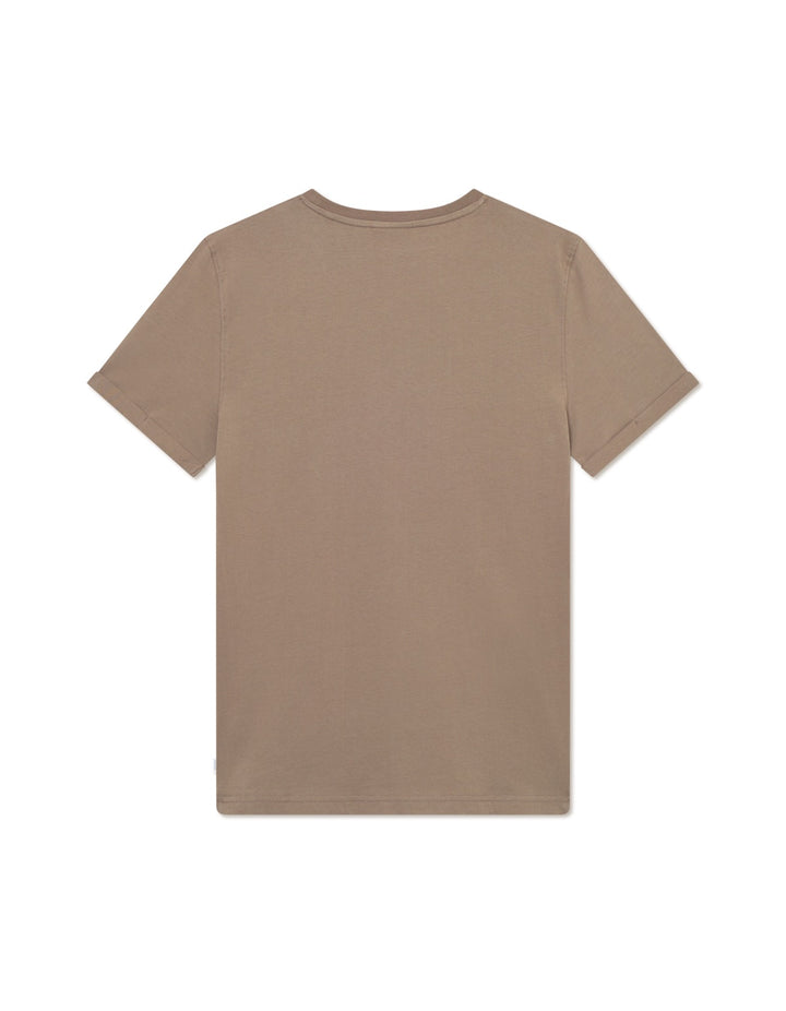 Norregaard Contrast T-Shirt  Teak