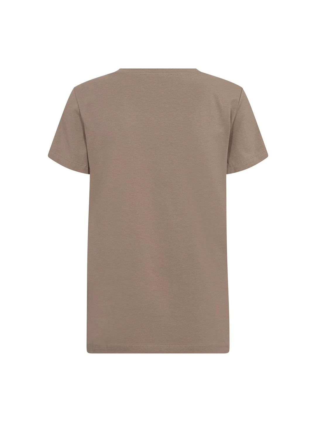 Signature Script tee  Walnut