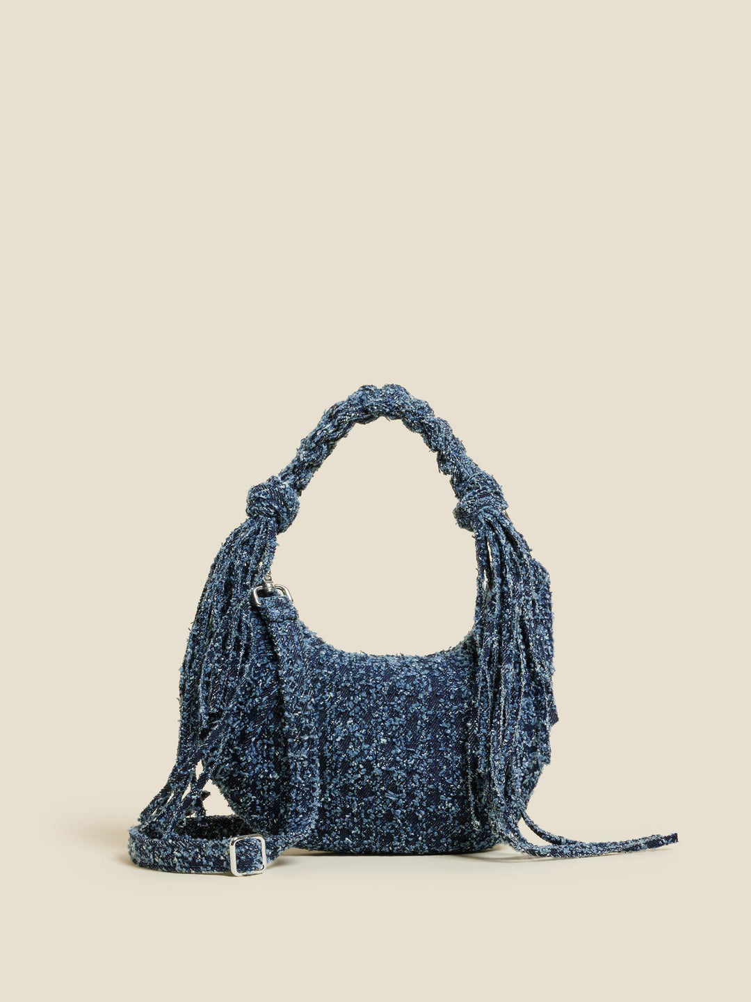 Cocoon Denim Micro Bag  Blue