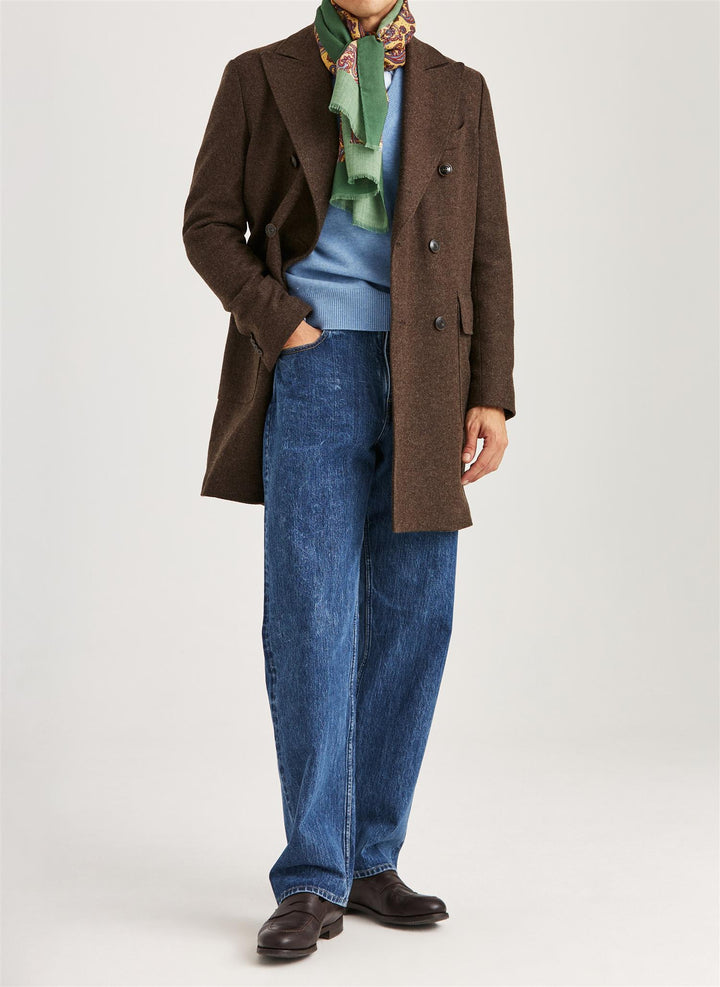 Brian DB Coat  Brown