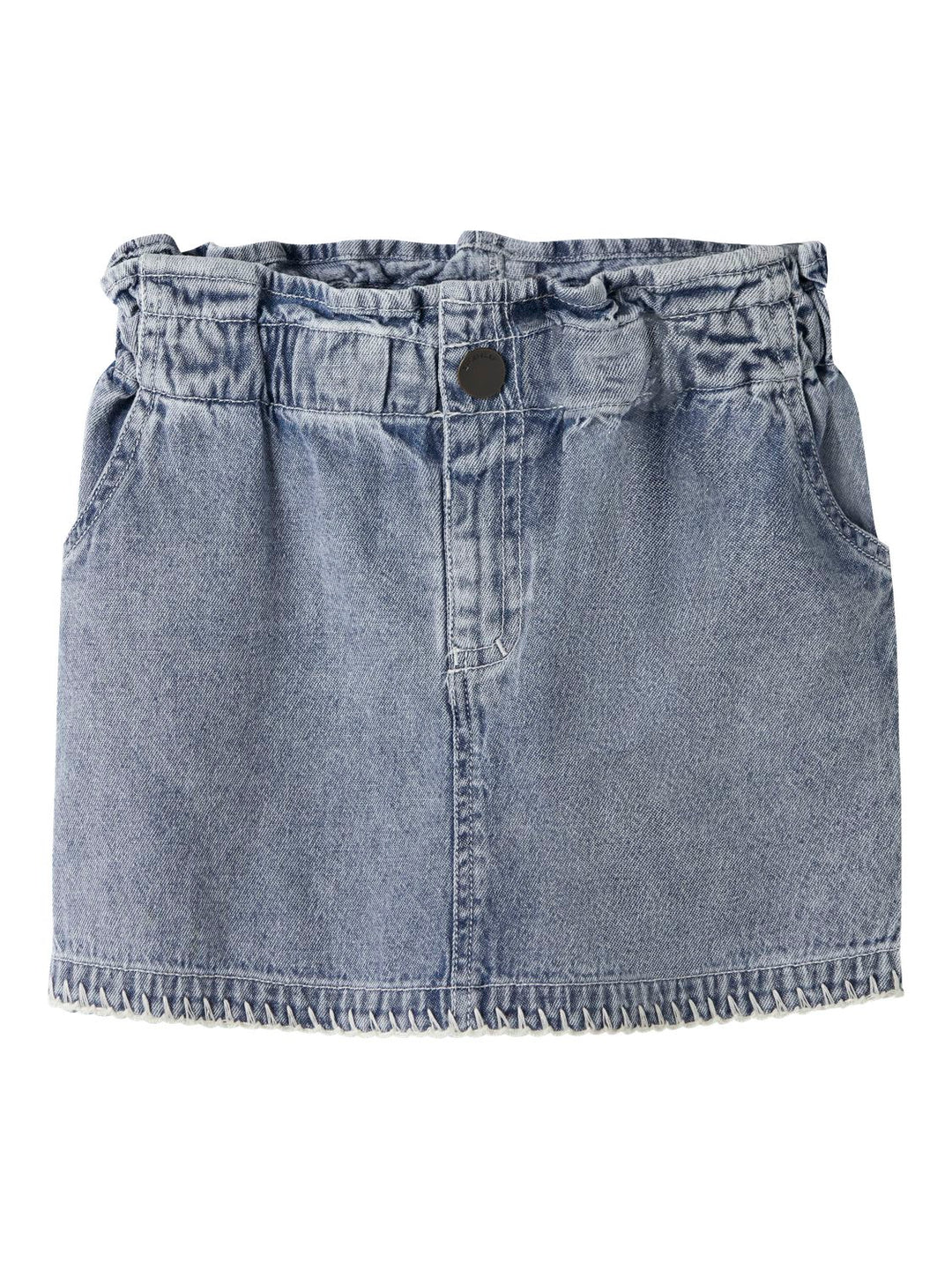 funda Loose Dnm Skirt  Mellomblå