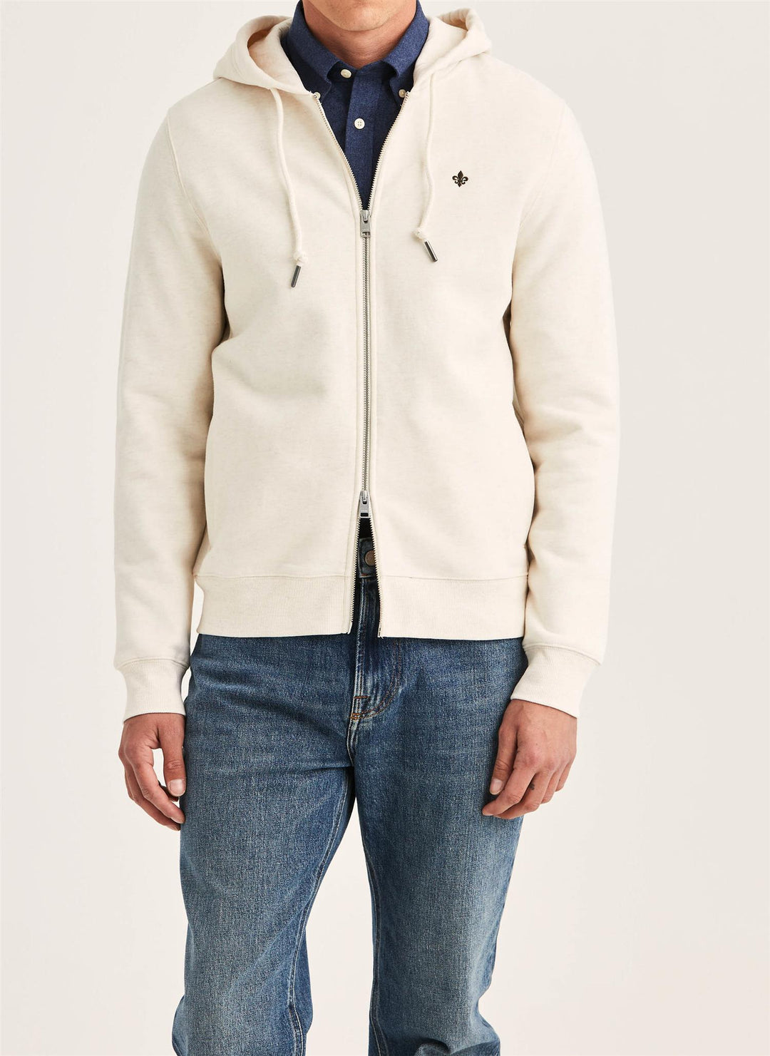 Brandon Lily Zip Hood  Off White