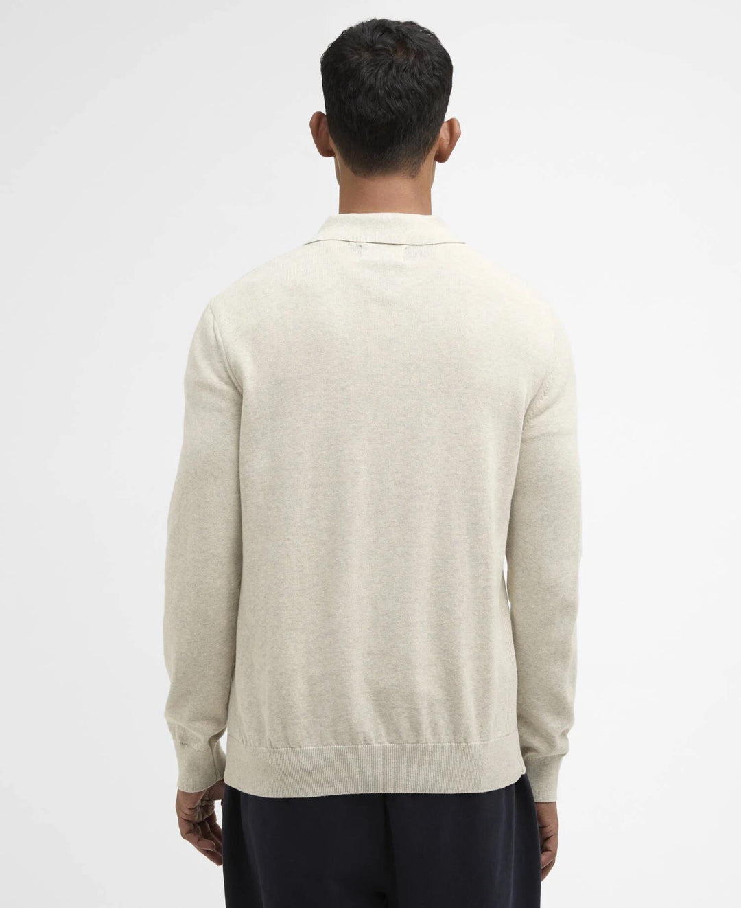 Barbour Pima Knit Polo  Neutral