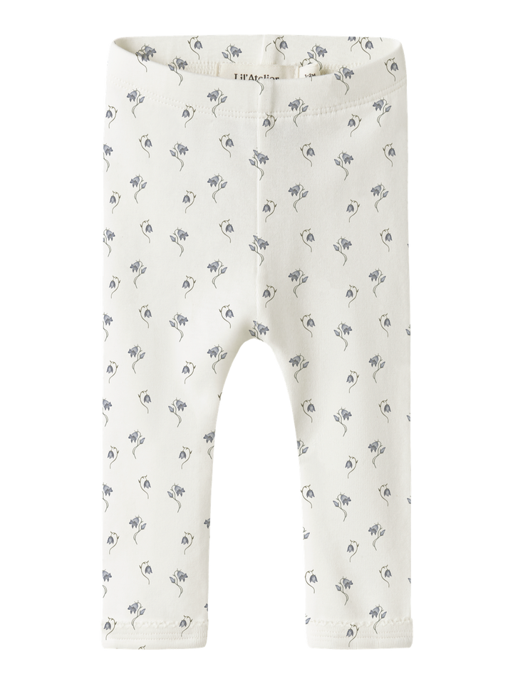 GAYO SAG SLIM LEGGINGS  Coconut Milk Bell Flower