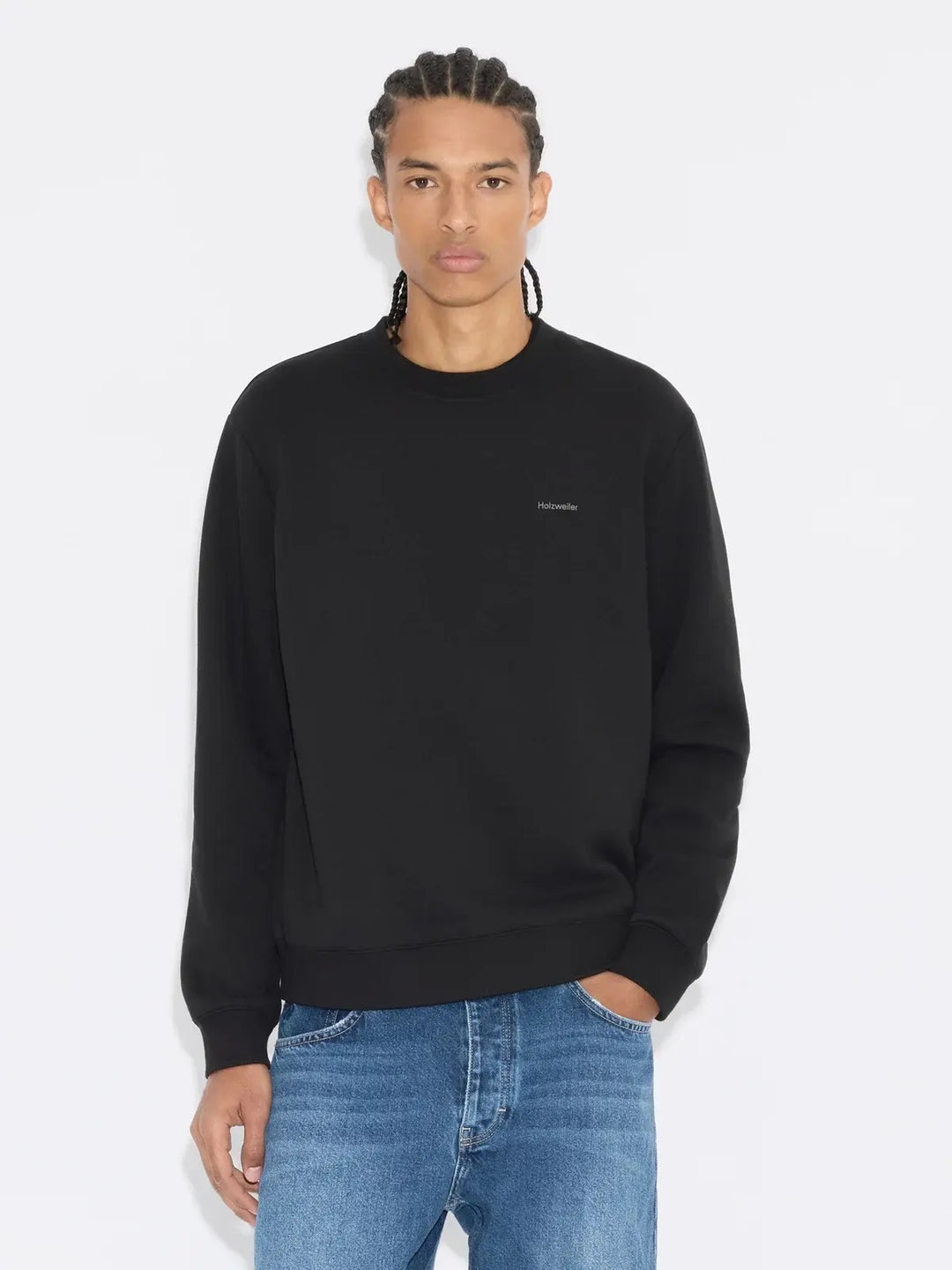 Andrew Crewneck Sweater Black