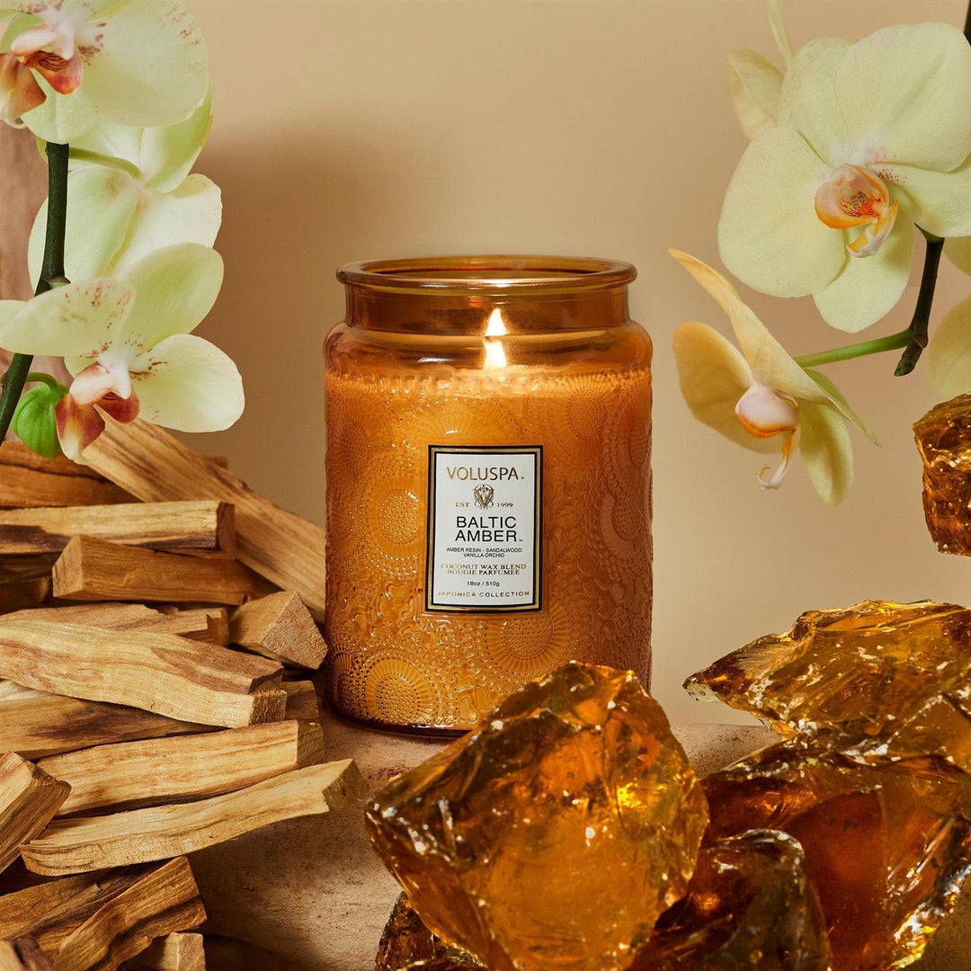 LARGE JAR CANDLE Baltic Amber