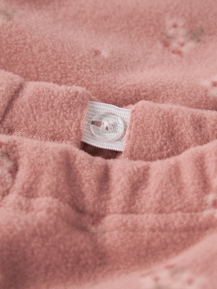 NMFLASPEKTRA FLEECE SET AOP LIL  Lyserosa