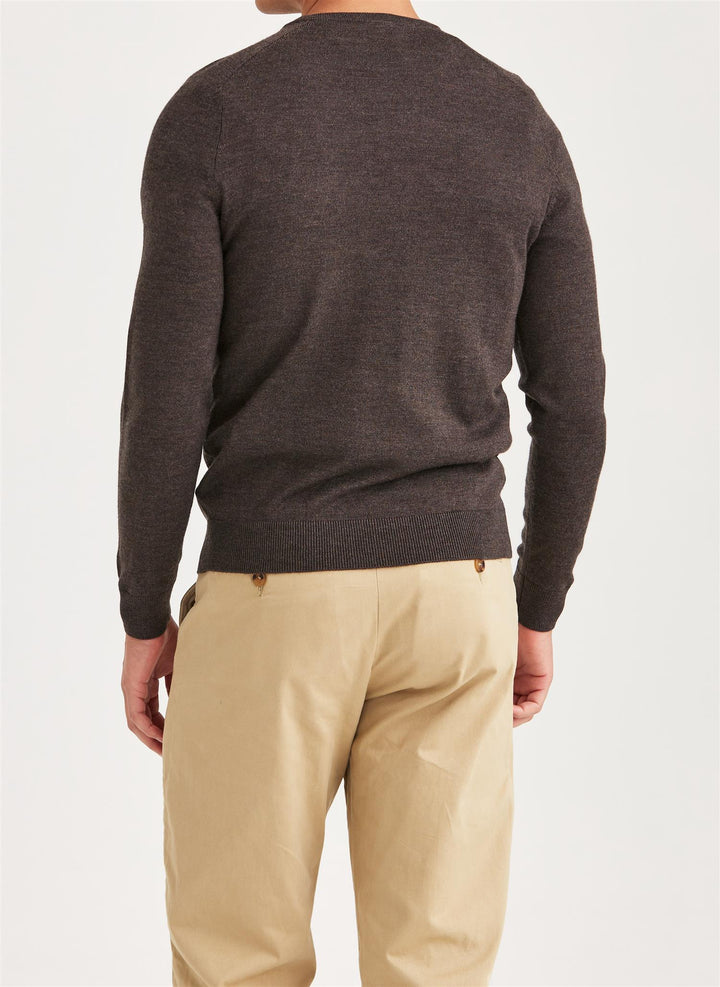 MERINO ONECK  Brown