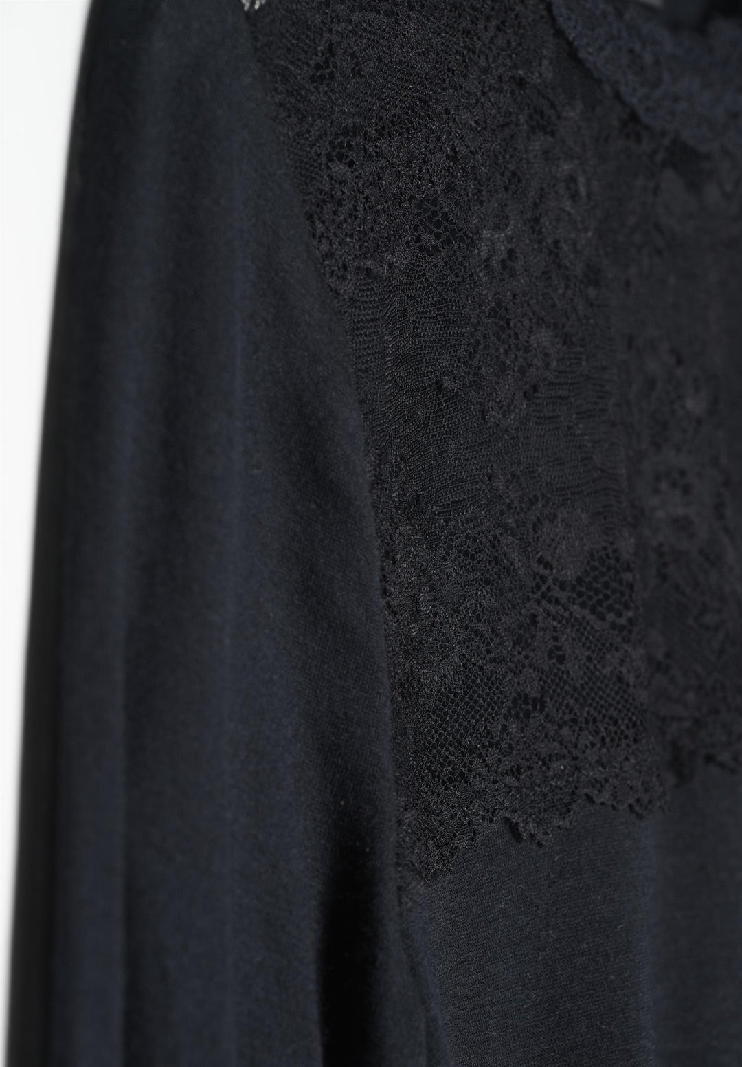 Oroblu Perfect Line Cashmere Lace Carré Long Sl.  Black