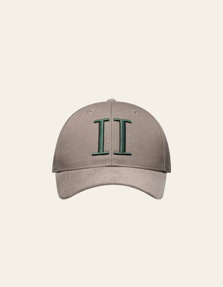 Baseball Cap Suede II  Desert Taupe/Pine Green