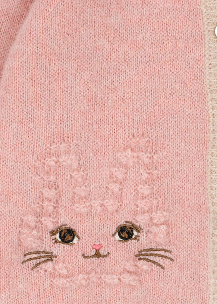 KITTY CARDIGAN  Silver Pink