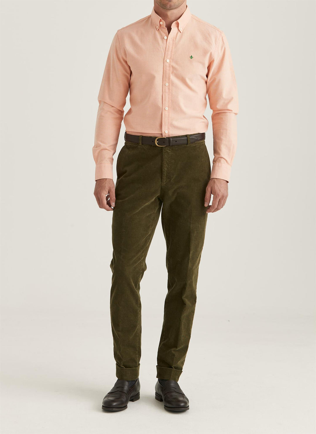 DOUGLAS SHIRT-SLIM FIT  Orange