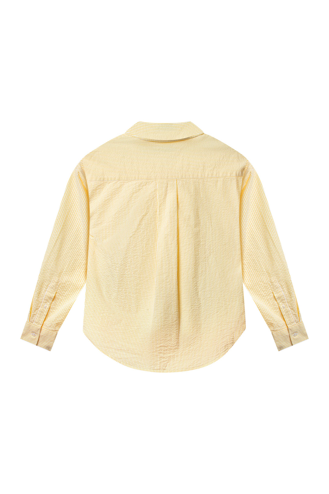 VENICE Seersucker Classic Stripe  Yellow Stripe