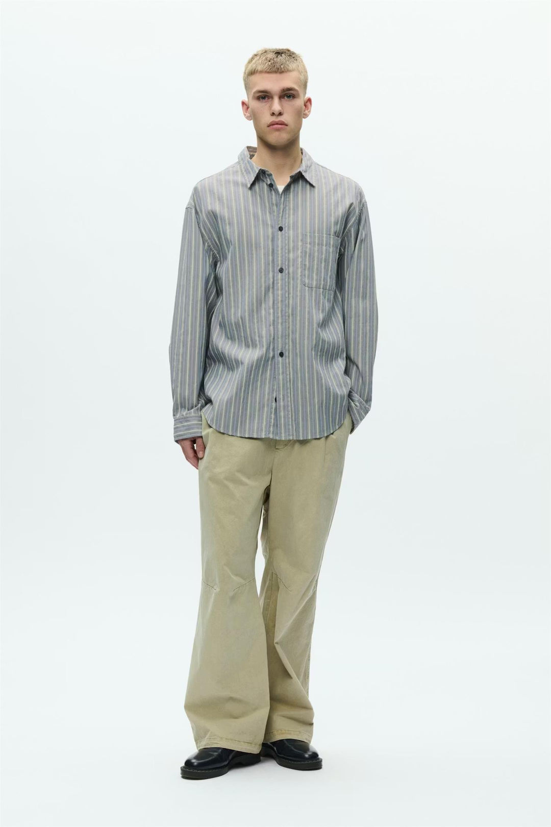 WWCarter shirt 25200  Vintage Blue Stripe