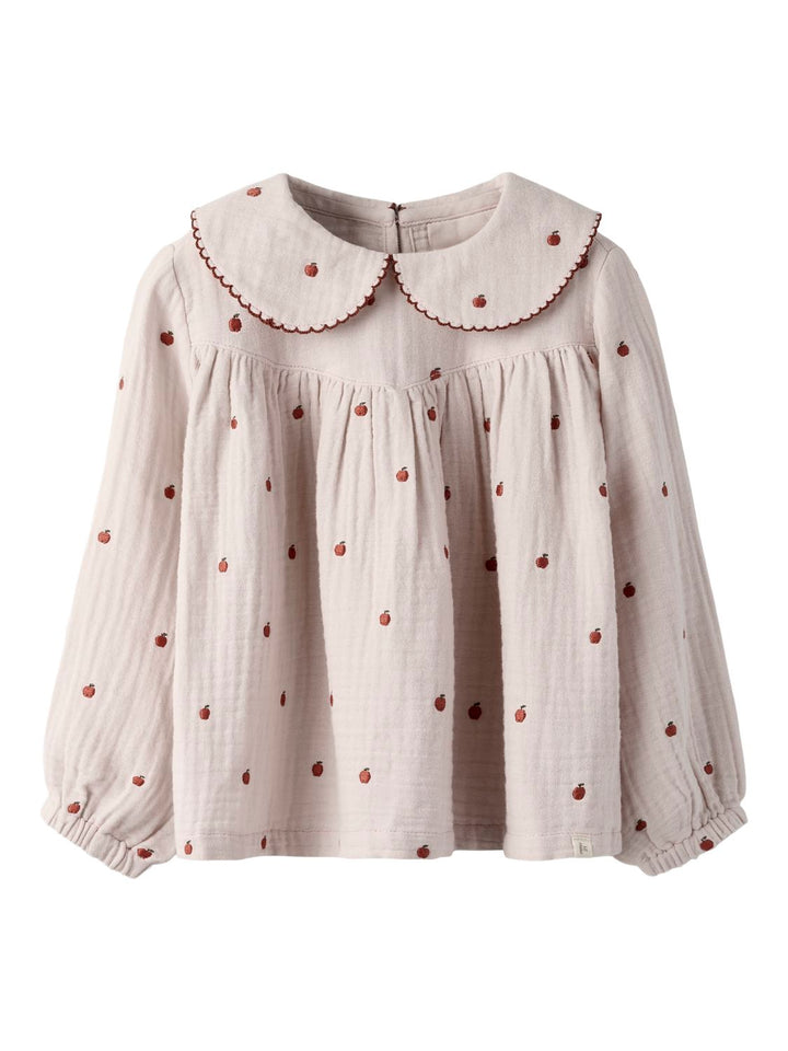Kamma Ls Loose Shirt  Lyselilla