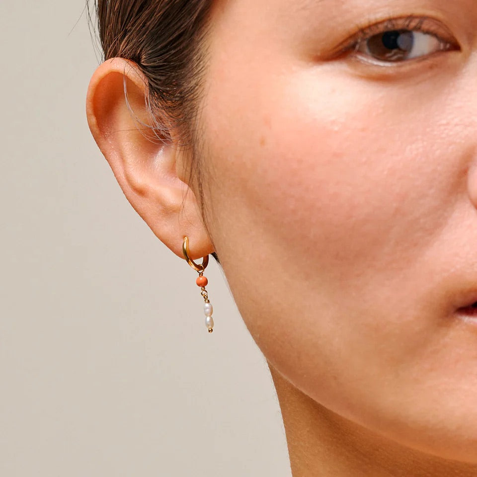 Hoops, Liva  Light Coral