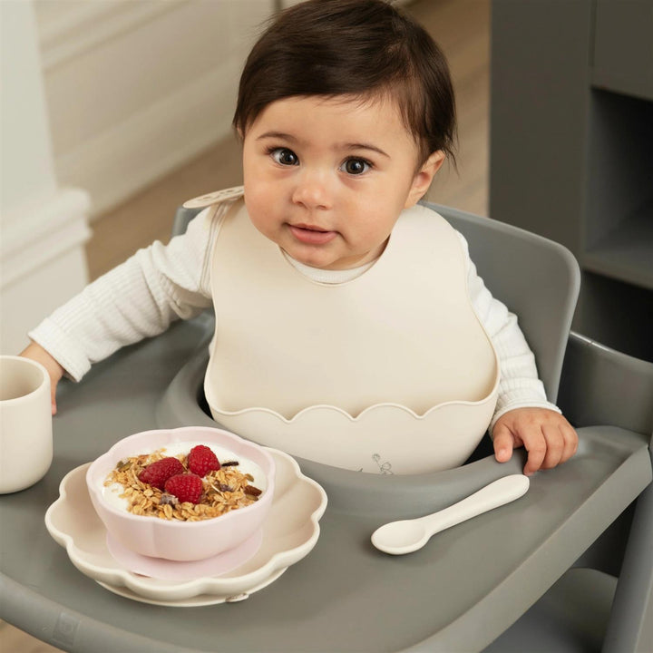 Poppy Bib  Cream