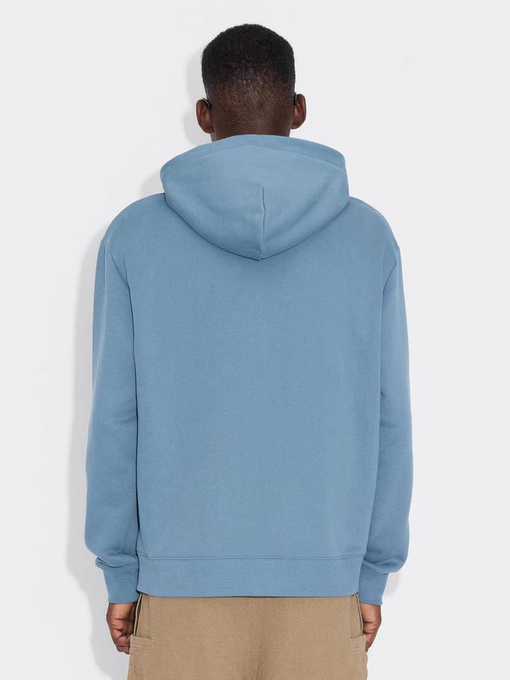 M Regular Zip Hoodie  Blue