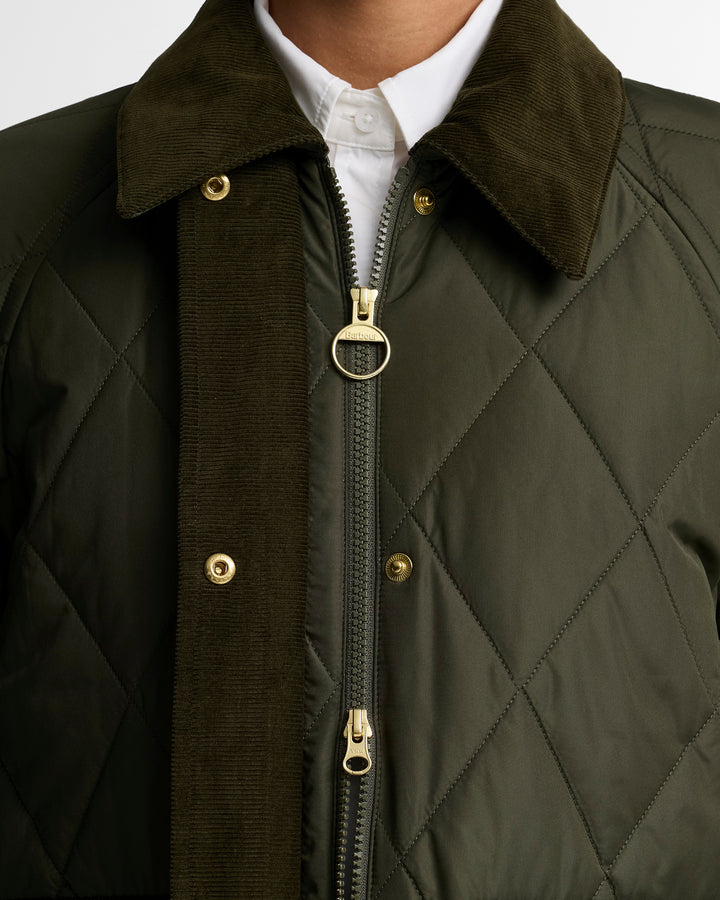 Barbour Kilnwick Quilt  Olive/Shadow Classic