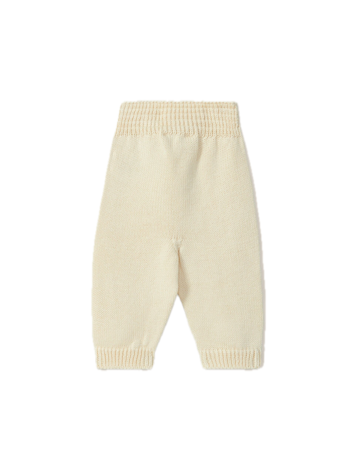 Calça sem pe  Beige