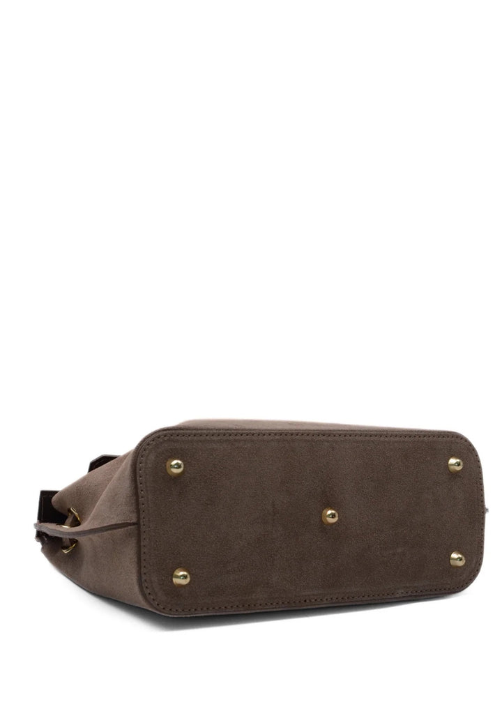 RIVOLI BAG SUEDE  Taupe