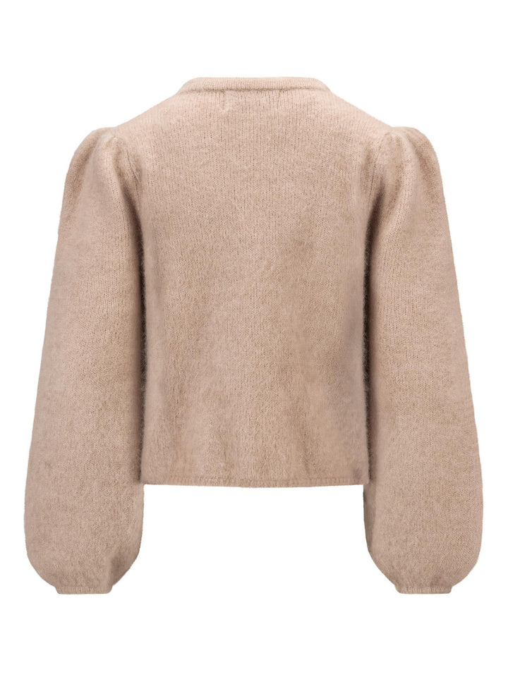 Amelia Chunky Cardigan  Hazel Beige