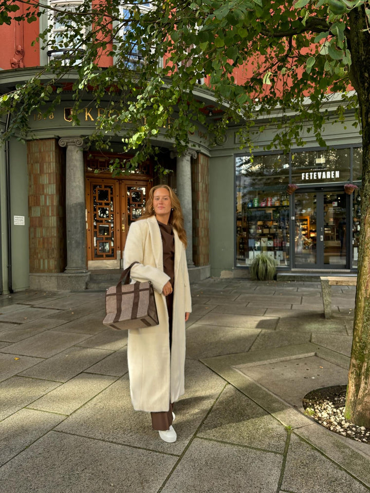PLUSH COAT  Offwhite