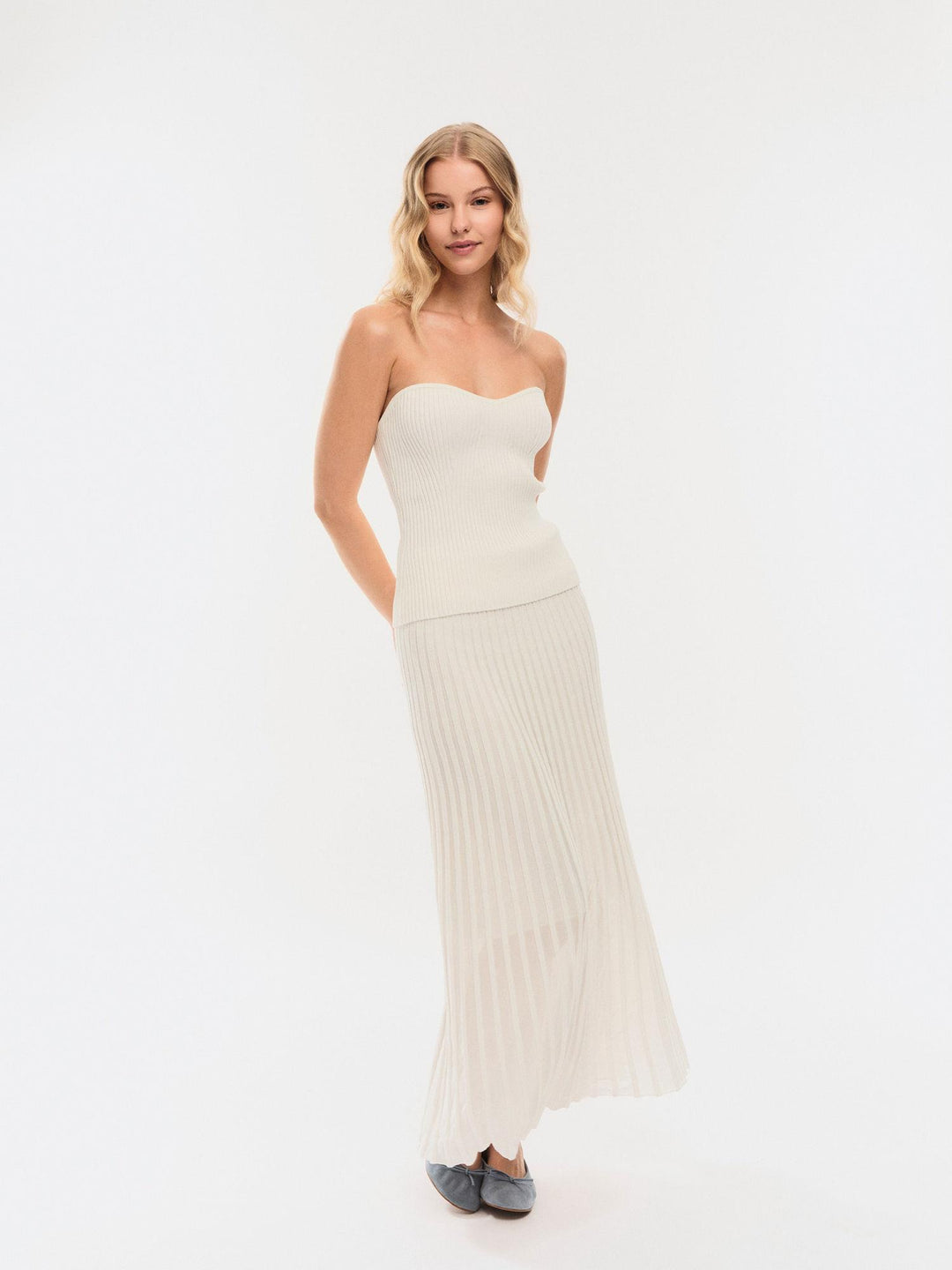 Biba Ray Skirt  White